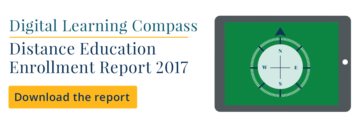 Digital Learning Compass - Distance Education - Enrollment Report 2017 - Download the report