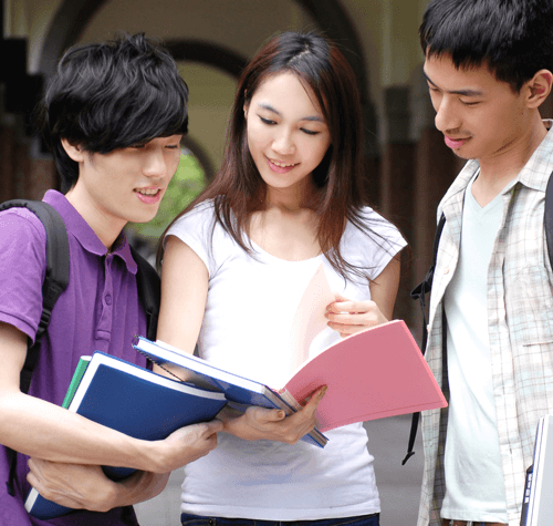 A group of college friends