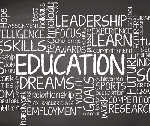 Education word cloud